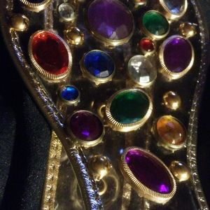 Transparent jeweled Belt